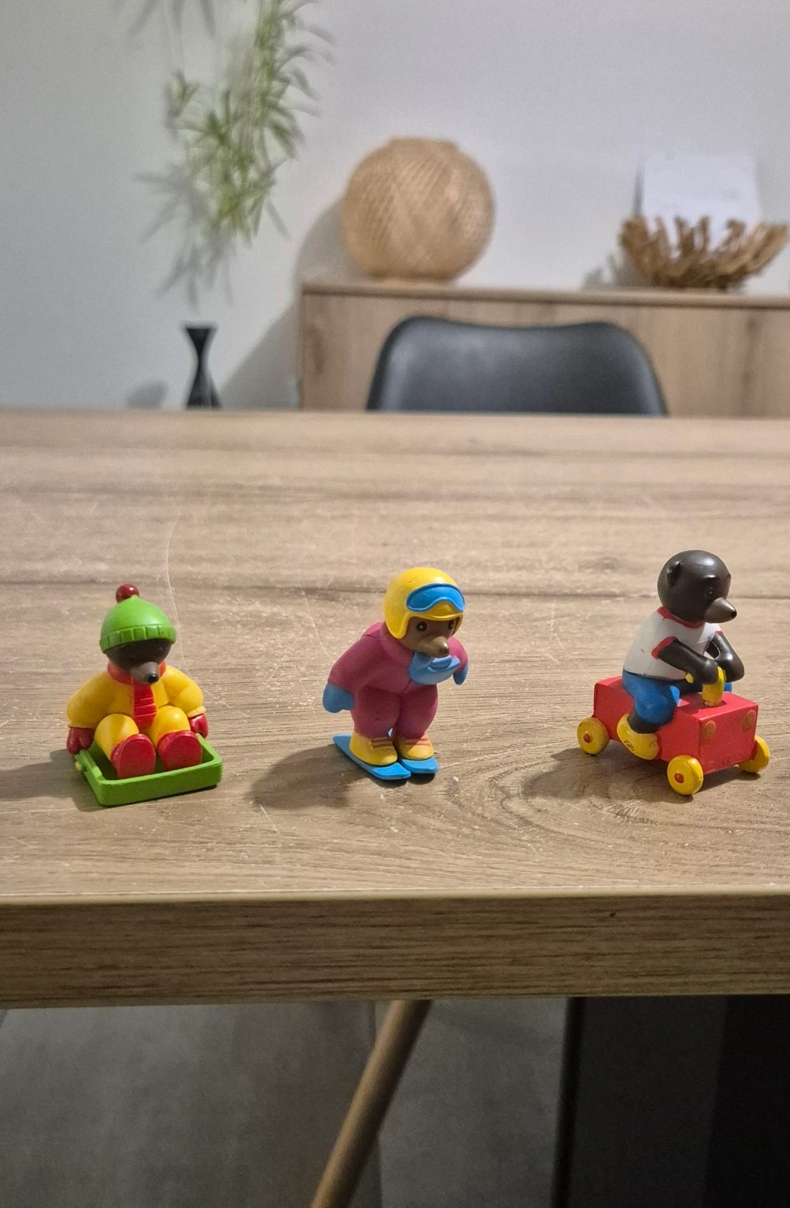 Lot figurines Petit Ours Brun 